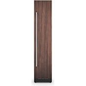 Viking Veil 18 Inch Wide 8 Cu. Ft. Built-In Energy Star Panel Ready Column Freezer Lateral Cooling Technology Panel Ready