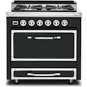 Viking Tuscany 36" Dual Fuel Range Four Burners Antique Bronze
