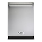 Viking 24 Inch Wide 16 Place Setting Energy Star Rated Built-In Top Control Dishwasher Stainless Steel