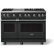 Viking 5 Series 48 Inch Wide 6.1 Cu. Ft. Free Standing Gas Range with Griddle Antique Bronze