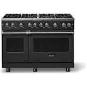 Viking 5 Series 48 Inch Wide 6.1 Cu. Ft. Free Standing Gas Range with 8 Pro Sealed Burner - LP Antique Bronze