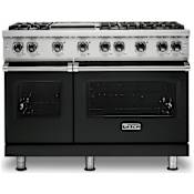 Viking 5 Series 48 Inch Wide 5.07 Cu. Ft. Free Standing Liquid Propane Range with VariSimmer Functionality and SureSpark Ignition System Antique Bronze