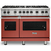 Viking 48 Inch Wide 5.07 Cu. Ft. Free Standing Natural Gas Range with SureSpark Ignition System and VariSimmer Functionality Spiced Cider