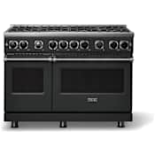 Viking 7 Series 48 Inch Wide 7.3 Cu. Ft. Free Standing Gas Range Antique Bronze