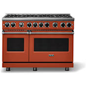 Viking 7 Series 48 Inch Wide 7.3 Cu. Ft. Free Standing Gas Range Spiced Cider