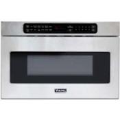 Viking 24 Inch Wide 1.2 Cu. Ft. 1000 Watt Undercounter Drawer Microwave with 12 Sensor Cook Settings Stainless Steel
