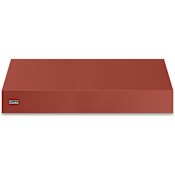 Viking 60 Inch Wide Wall Mounted Range Hood Shell with Backlit LED Knobs Spiced Cider
