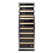 Vinotemp Connoisseur Series 24 Inch Wide 215 Bottle Capacity Built-In Wine Cooler Stainless Steel