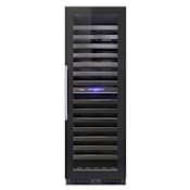 Vinotemp 24 Inch Wide 126 Bottle Capacity Built-In Wine Cooler Panel Ready