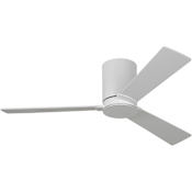Visual Comfort Rozzen 44" 3 Blade Hugger Indoor Ceiling Fan Matte White
