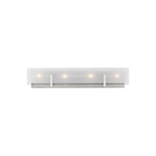 Visual Comfort Syll 4 Light 26" Wide Vanity Strip Brushed Nickel