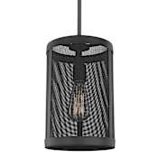 Visual Comfort Gereon 8" Wide LED Mini Pendant Black