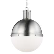 Visual Comfort Hanks 16" Wide LED Pendant Brushed Nickel