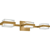 Visual Comfort Kamden 3 Light 23" Wide LED Vanity light Natural Brass