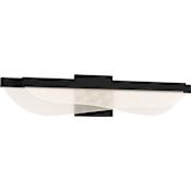 Visual Comfort Nyra 25" Wide LED Bath Bar Nightshade Black