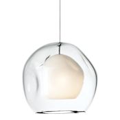 Visual Comfort Mini Jasper 1 Light FreeJack Pendant with Clear Glass Shade Bronze