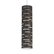 Visual Comfort Revel 3" Wide LED Mini Pendant Antique Bronze / Satin Nickel