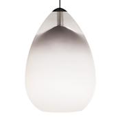 Visual Comfort Alina Mini Pendant White with Antique Bronze finish