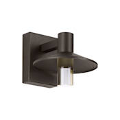 Visual Comfort Ash 8" Tall LED Wall Sconce with Shade Bronze
