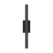 Visual Comfort Chara 2 Light 26" Tall LED Wall Sconce Black / 3000K