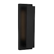 Visual Comfort Nate 17" Tall LED Wall Sconce Black