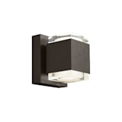 Visual Comfort Voto 7" Tall LED Wall Sconce with In-Line Fuse and Surge Protection Bronze / 2700K