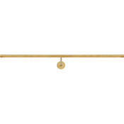Visual Comfort Plural 9" Wide LED Picture Light Natural Brass