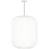 Visual Comfort Kai 23" Wide LED Suspension Pendant Matte White