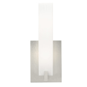 Visual Comfort Cosmo 1 Light LED ADA Compliant Wall Sconce with Frost Shade Satin Nickel