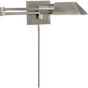 Visual Comfort Studio 5" Tall LED Plug-In Wall Sconce Antique Nickel