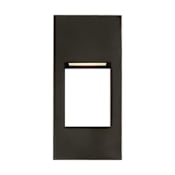 Visual Comfort Testa 12" Tall LED Wall Sconce - ADA Compliant Antique Bronze