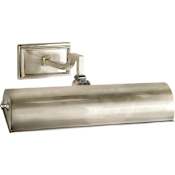 Visual Comfort Dean 14" Hardwired or Plug-In Picture Light by Alexa Hampton Brushed Nickel