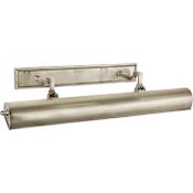 Visual Comfort Dean 24" Hardwired or Plug-In Picture Light by Alexa Hampton Brushed Nickel