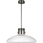 Visual Comfort Morgan 22" Wide LED Pendant Burnished Bronze / Clear Glass