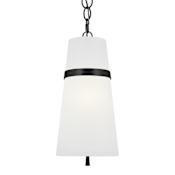 Visual Comfort Cordtlandt 9" Wide Mini Pendant Aged Iron
