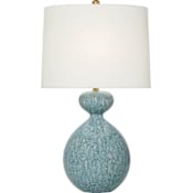 Visual Comfort Gannet 29" Table Lamp by AERIN Blue Lagoon
