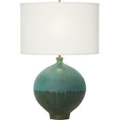 Visual Comfort Gaios 31" Table Lamp by AERIN Volcanic Verdi
