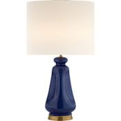 Visual Comfort Kapila 29" Table Lamp by AERIN Blue Celadon