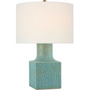 Visual Comfort Aviva 24" Tall Accent Table Lamp Volanic Turquoise