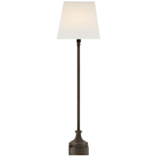 Visual Comfort Cawdor 32" Tall Buffet Table Lamp Aged Iron