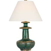 Visual Comfort Temara 29" Tall Accent Table Lamp Corsican Green