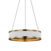 Visual Comfort Connery 14" Wide LED Pendant Matte White