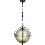Visual Comfort Bayridge 2 Light 16" Wide Pendant Aged Iron