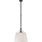 Visual Comfort Sloane 15" Pendant Light by E. F. Chapman Bronze