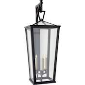Visual Comfort Darlana 38" Grande Bracketed Wall Lantern by Chapman & Myers Bronze