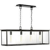 Visual Comfort Freeport 42" Wide Outdoor Chandelier Heritage Copper