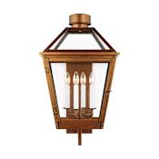 Visual Comfort Hyannis 4 Light 28" Tall Outdoor Wall Sconce Natural Copper