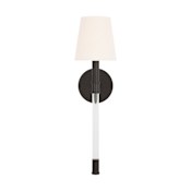 Visual Comfort Hanover 19" Tall Bathroom Sconce Aged Iron