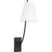 Visual Comfort Marina 18" Tall Wall Sconce Aged Iron