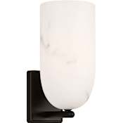 Visual Comfort Savina 11" Tall Wall Sconce Aged Iron